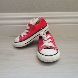 Converse Sneakers Size 4 Toddler Red NWOT